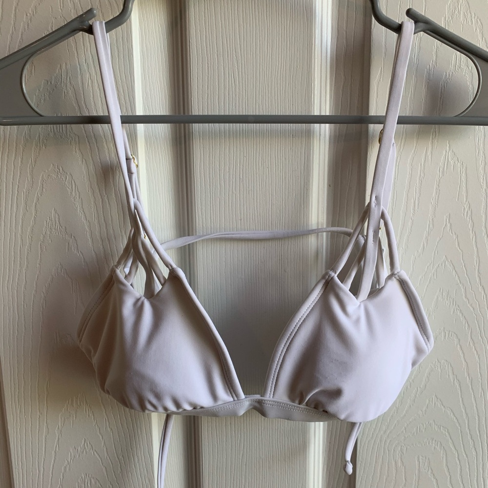 White Bathing Suit Top